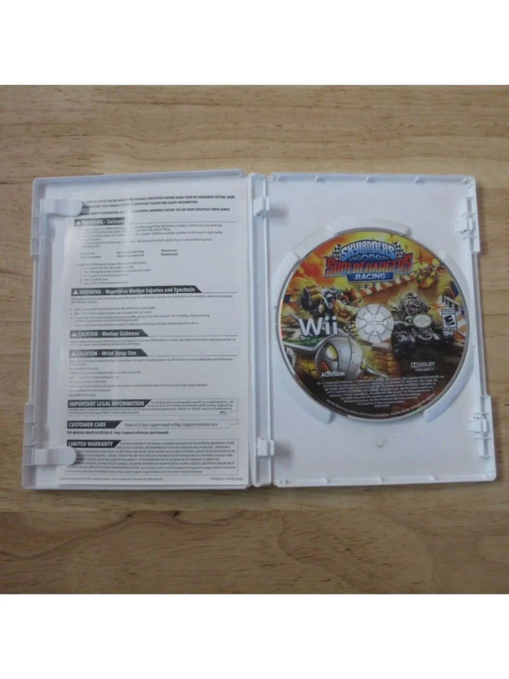 Wii Bundle 2 Video Games - Infinity & Skylanders Superchargers Racing